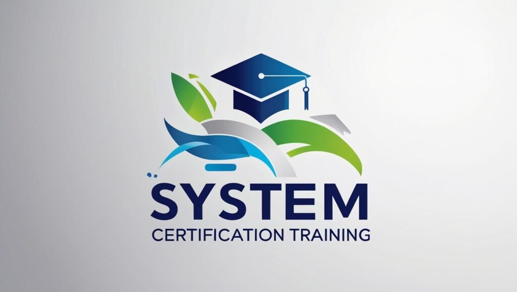 sistem belgelendirme eğitimleri için logo oluştur lütfen